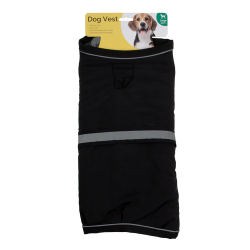 Dats - 45cm Black Dog Vest - petservo