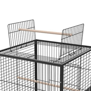 Advwin - Bird Cage 146CM Open Top 2 Perches Aviary - petservo