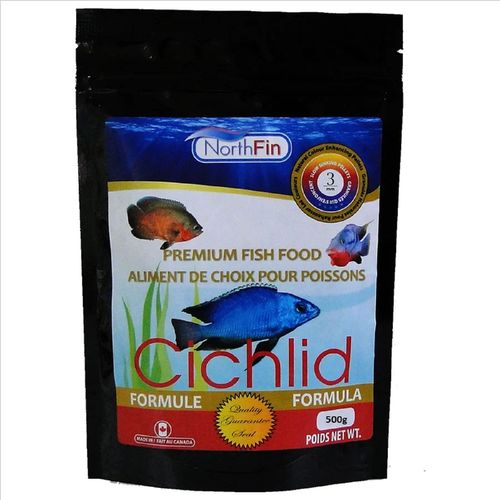 Northfin - Cichlid Formula Fish Food 3mm, - 500g