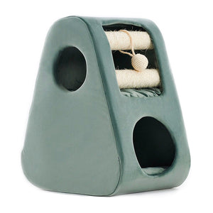 Pawz - Petsbelle Solid Wood Cat Tree Green 35x62cm - petservo