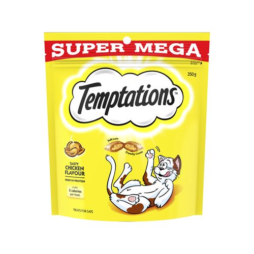 Temptations - 350g Tasty Chicken Flavour Cat Treat - petservo