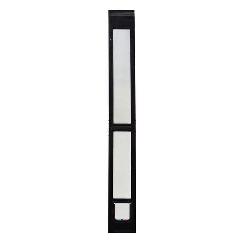 Hartman - Cat Door For Patio And Sliding Doors - 150 x 150mm Black Small - petservo