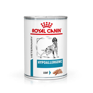 Royal Canin - Veterinary Diet Hypoallergenic Wet Dog Food 400g x 12 - Petservo