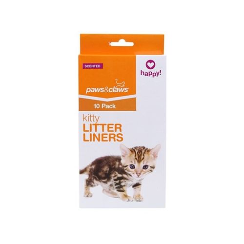 Paws and Claws - Kitty Litter Liners 72x30cm - 3x 10PK