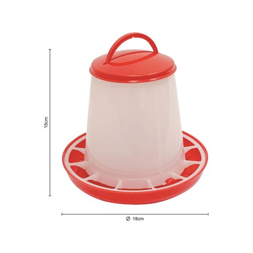 All Set - Plastic Chicken Feeder