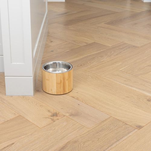 Baxter Bone - Bamboo Elevated Pet Bowl Medium - petservo