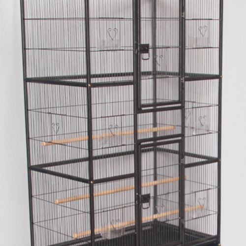 YES4PETS - 174 cm Bird Cage Small Bird Parrot Budgie Aviary With Stand