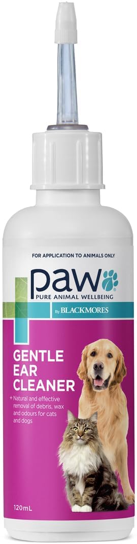 PAW by Blackmores - Gentle Ear Cleaner for Dogs & Cats - 120ml - Petservo