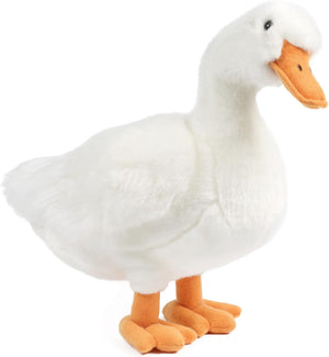 Living Nature 35cm Large Duck - Realistic Plush Farm Animal Toy - Petservo