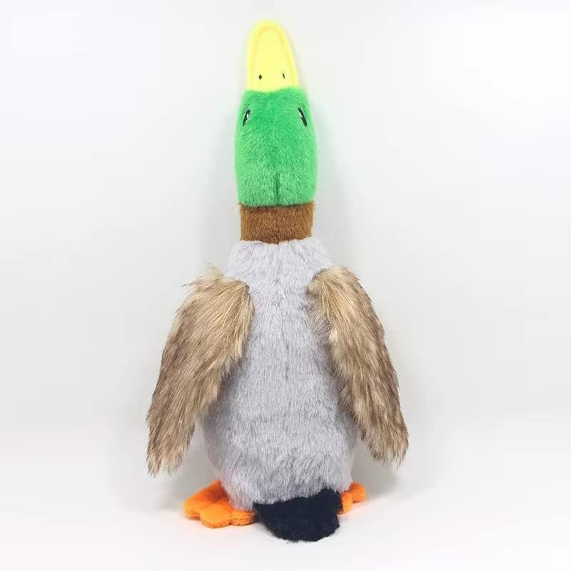 Pet Servo - Classic Dog Toy, Stuffed with Squeaky Toy Ducks