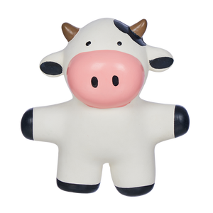 Happy Tails - Cow Animal Latex Toy - petservo