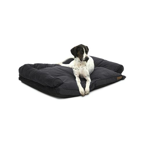 Charlie's - Corduroy Dog Sofa Bed - Charcoal - Medium