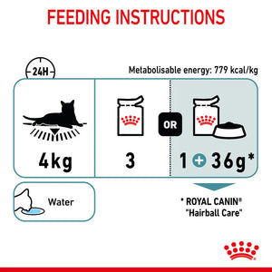 Royal Canin - Hairball Care With Gravy Adult Wet Cat Food Pouches 85g x 12 - Petservo