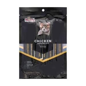 Trusty - Chicken Squeezable Pate Kitten Treats - Pack of 7 - Petservo