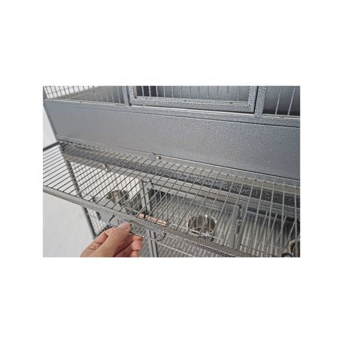 YES4PETS - 187cm XL Triple Stackers Breeding Bird Parrot Cage Cockatoos Aviary