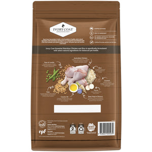 Ivory Coat - Essential Adult Dry Dog Food Chicken & Rice 5kg - petservo