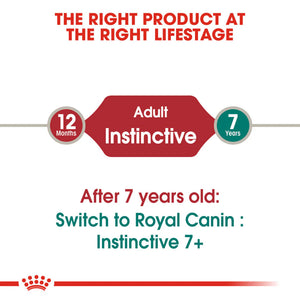 Royal Canin - Instinctive With Jelly Adult Wet Cat Food Pouches 85g x 12 - Petservo