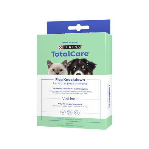 Purina Total Care Cats Puppies And Small Dogs Flea Knockdown