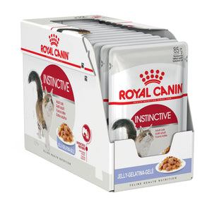 Royal Canin - Instinctive With Jelly Adult Wet Cat Food Pouches 85g x 12 - Petservo