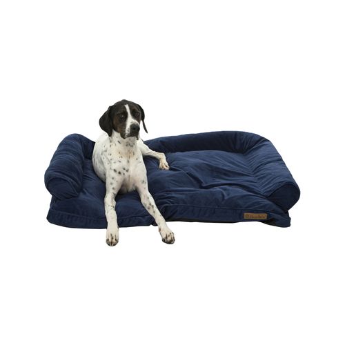 Charlie's - Corduroy Dog Sofa - Bed Navy - Large