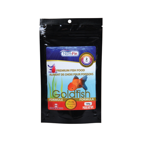 Northfin - Goldfish Formula Fish Food 2mm, - 100g