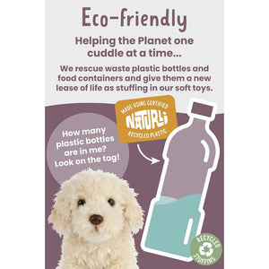 Living Nature - Soft Toy Plush Pet Animal, Labradoodle Dog - Pet Servo-5