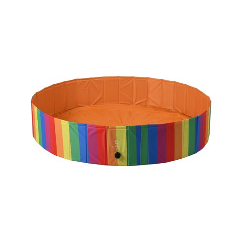 Charlie's - Portable Dog Pool Party Pride - Medium Orange