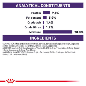 Royal Canin - Veterinary Diet Mature Consult Dog Wet Food 85g x 12 - Petservo