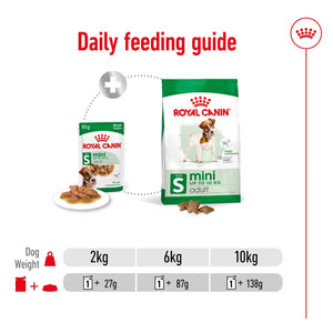 Royal Canin - Mini Adult Wet Dog Food Pouches 85g x 12 - Petservo