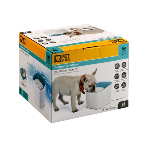 Pet Zone - 3L Automatic Sensor Pet Water Fountain