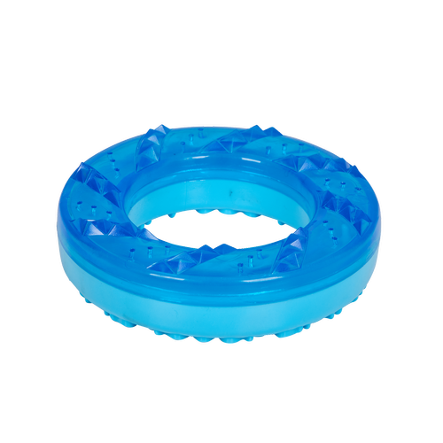 Happy Tails - Freezable Dental Ring Toy - petservo