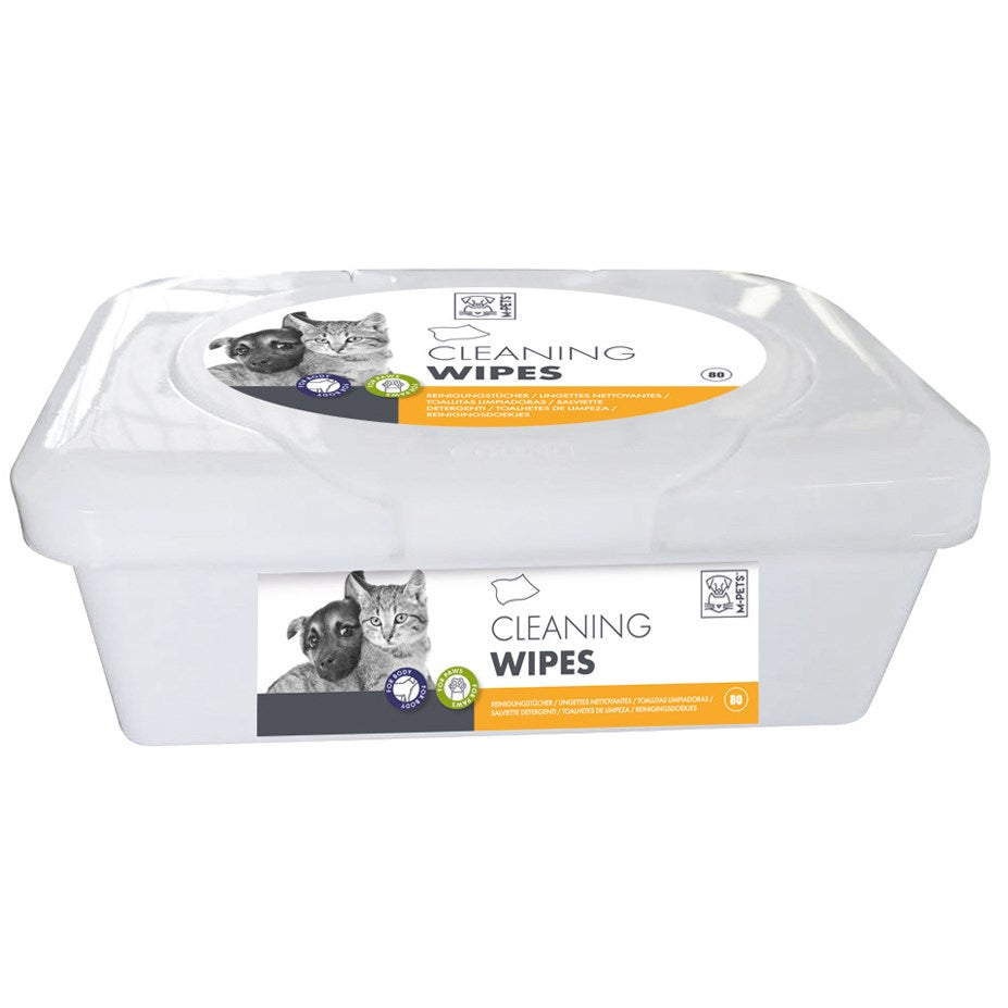 M-PETS - CLEANING Wipes 80 pcs - 19x16cm & 18x20.5cm