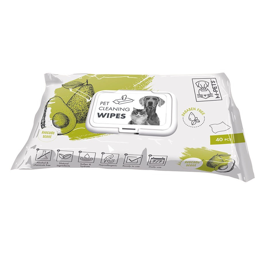 M-PETS - Pet Cleaning Wipes 15 x 20 cm - 40 pcs