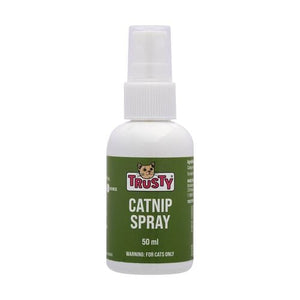 Trusty - 50ml Catnip Spray Adult Cat Toy Accessory - petservo