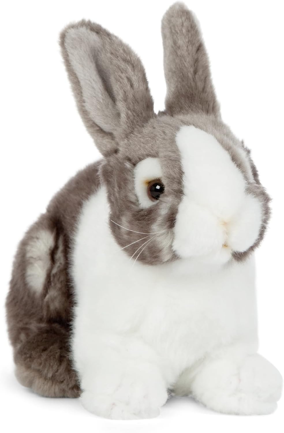 Living Nature - Grey Pet Rabbit 18cm Plush Toy - Petservo