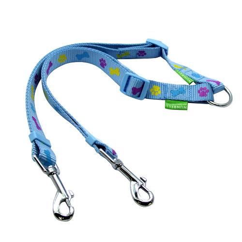 Nunbell - 2.5CM 2-STRIPE REFLECTIVE SHORT LEASH - Petservo