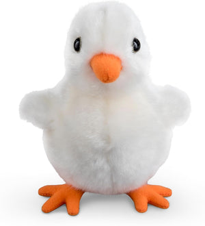 Living Nature - White Fluffy Chick Plush - Soft Toy - Petservo