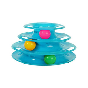 Pet Zone - Busy Ball 3-Tier Tower Cat Toy - petservo