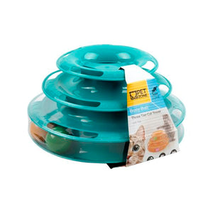 Pet Zone - Busy Ball 3-Tier Tower Cat Toy - petservo