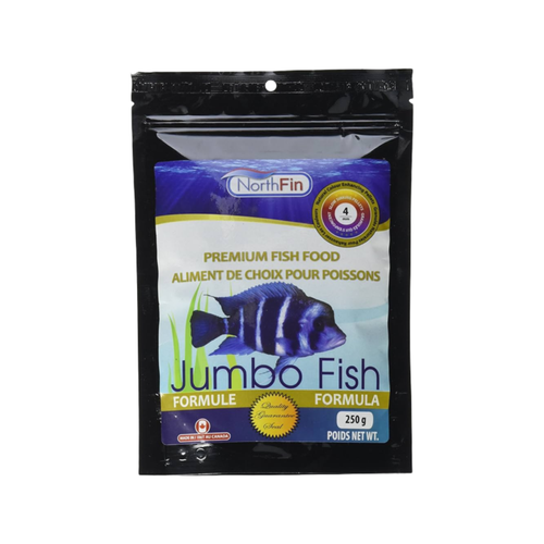 Northfin - Jumbo Formula Fish Food 4mm, - 250g