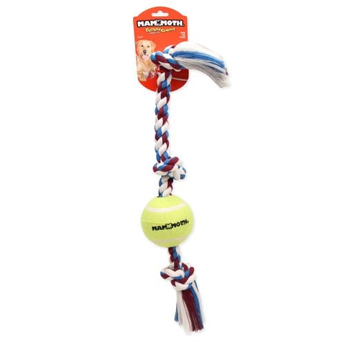 Mammoth - 61cm Large 3 Knot Ball Rope Dog Toy