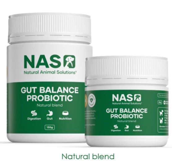 Nature Animal Solutions - Gut Balance ProBiotic 80g-150g - Petservo