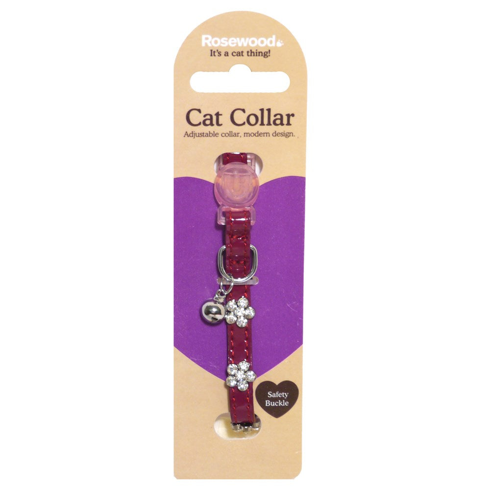 Rosewood - Damson Cat Collar - Petservo