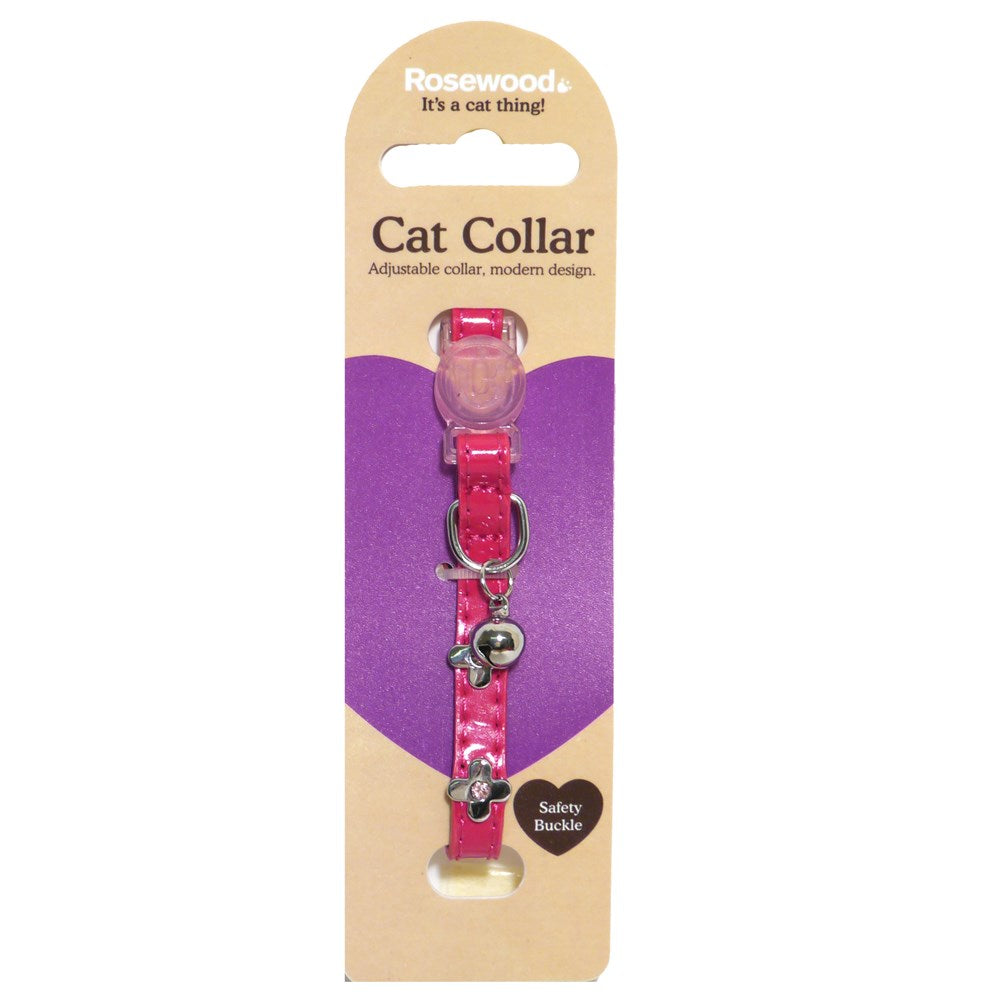 Rosewood - Electric Cat Collar - Pink - Petservo