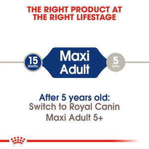 Royal Canin - Maxi Adult Dry Dog Food - Petservo