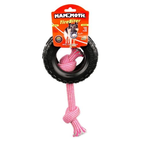 Mammoth - Large Tirebiter Rope Dog Toy - petservo