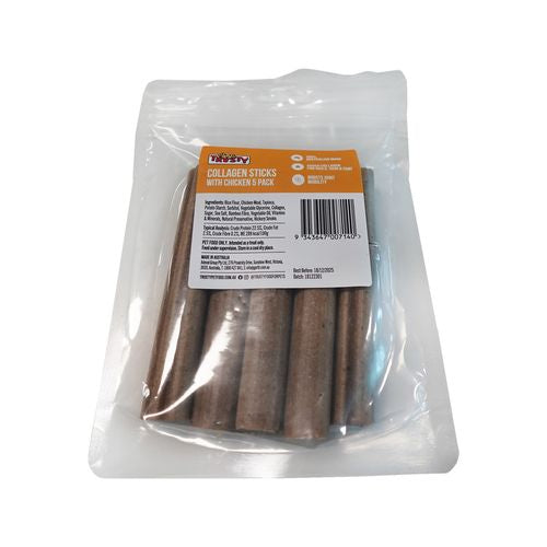 Trusty - 5pk Collagen Sticks with Chicken Dog Treat