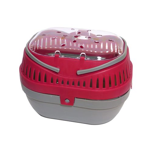 Rosewood - 23x15cm Small Pet Transport Travel Cage Hamster Pod Carrier - Medium