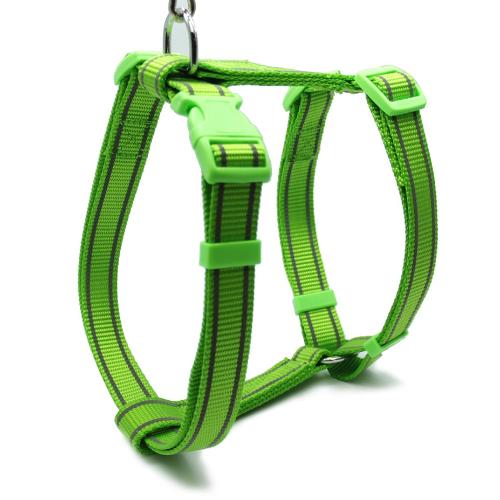 Nunbell - 2-STRIPE REFELECTIVE H HARNESS - Petservo