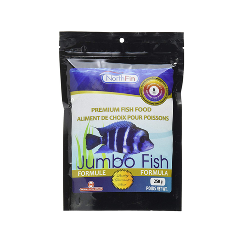 Northfin - Jumbo Formula Fish Food 6mm, - 250g